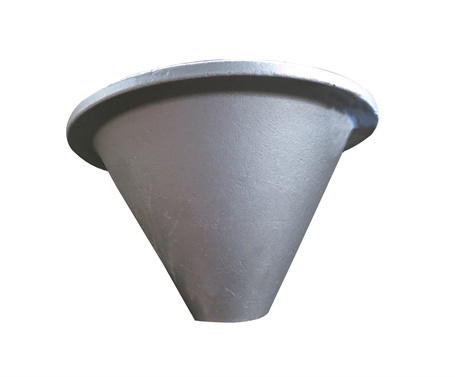 Cement funnel of cement mixer