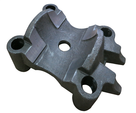 Top plate for truck axle
