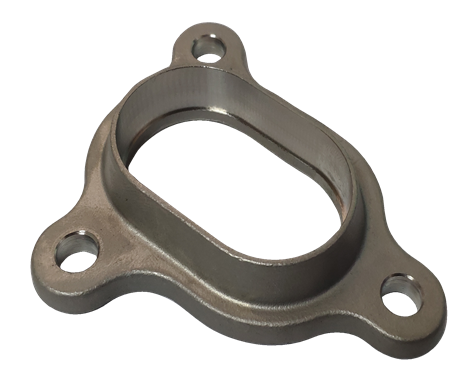 Exhaust flange of cooling systems