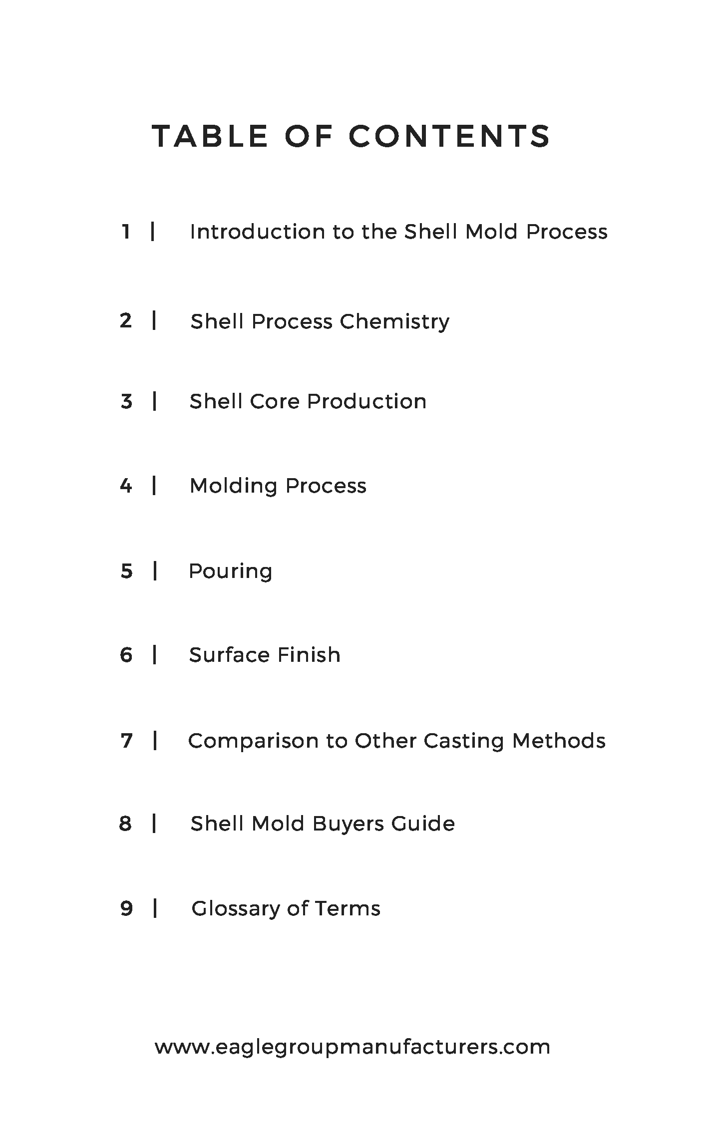 Shell Molding Process Guide- The Eagle Group(图2)