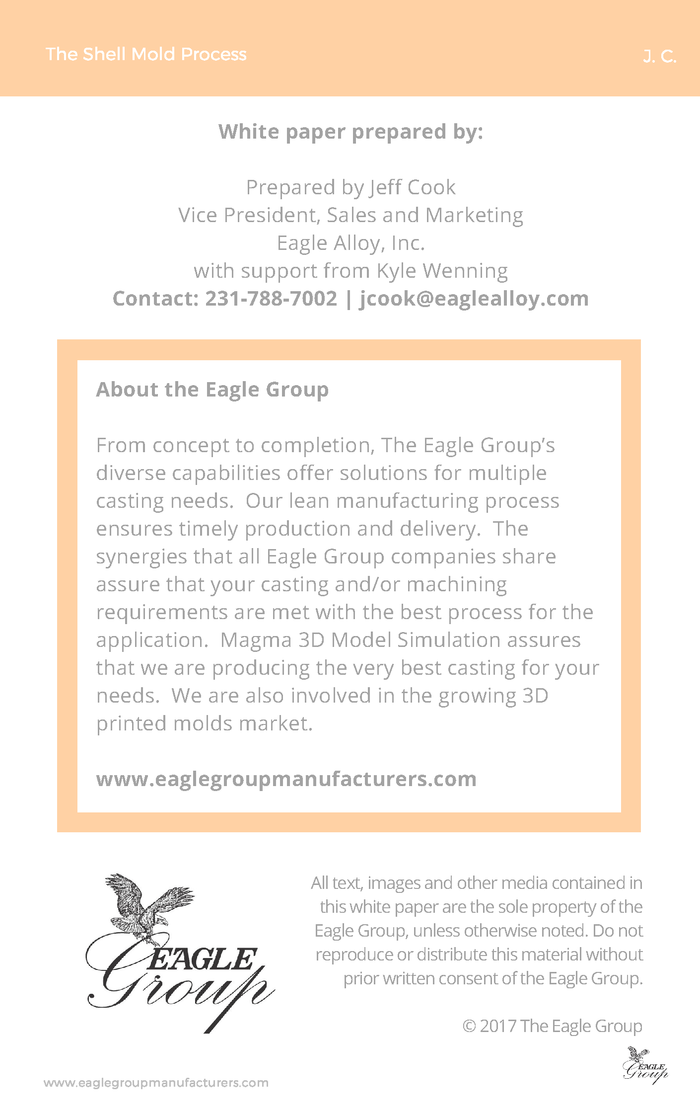 Shell Molding Process Guide- The Eagle Group(图27)
