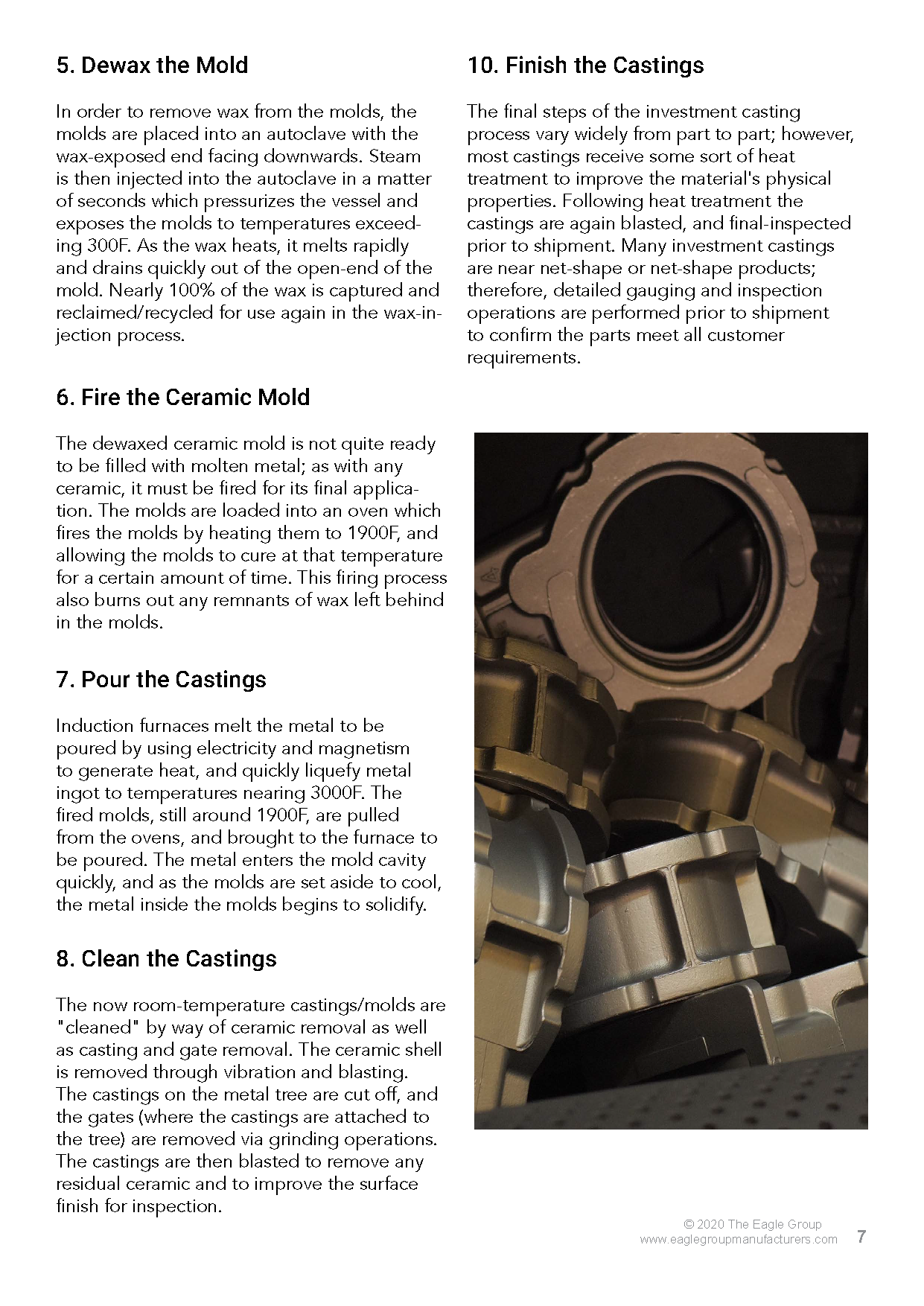 History, Uses, and Best Practices of Key Metalcasting and CNC Machining Processes(图7)
