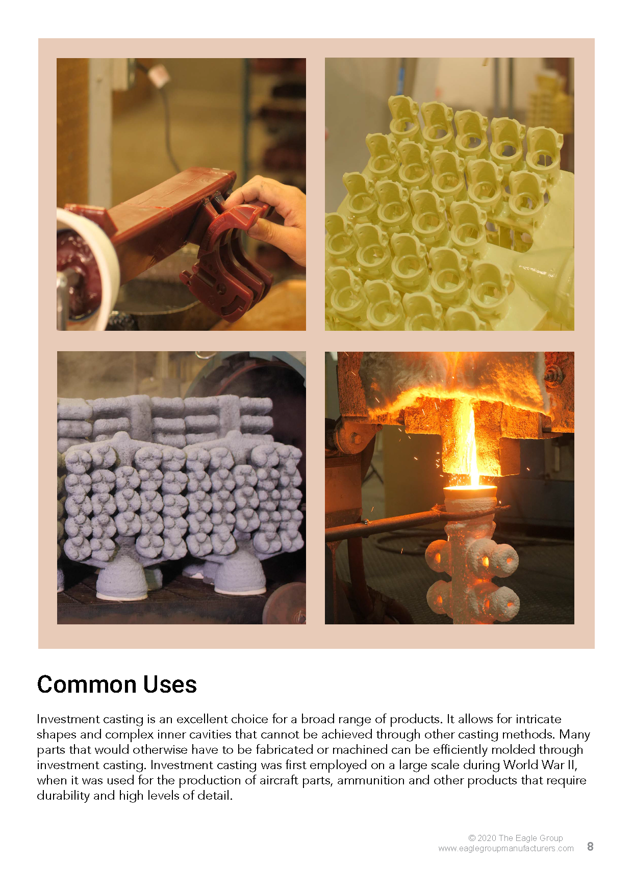 History, Uses, and Best Practices of Key Metalcasting and CNC Machining Processes(图8)