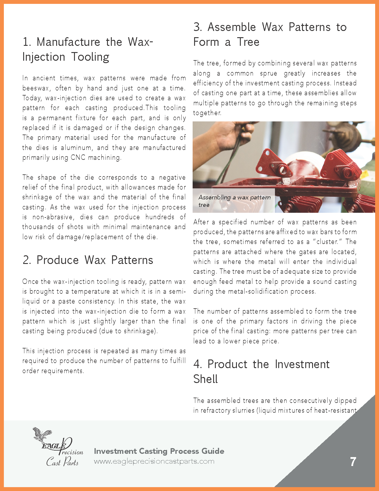 Eagle Precision - Investment Casting Process Guide(图7)
