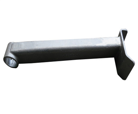 Safety prop pivot arm of truck