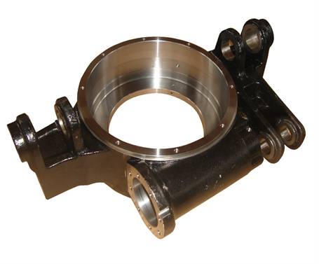 Gearbox base of earthmoving machinery
