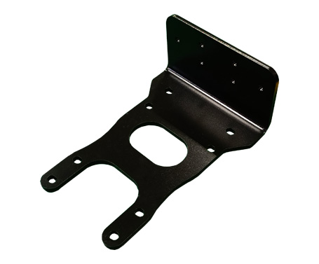 Purge tank bracket of tow truck