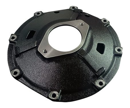Pump mount of earthmoving machinery