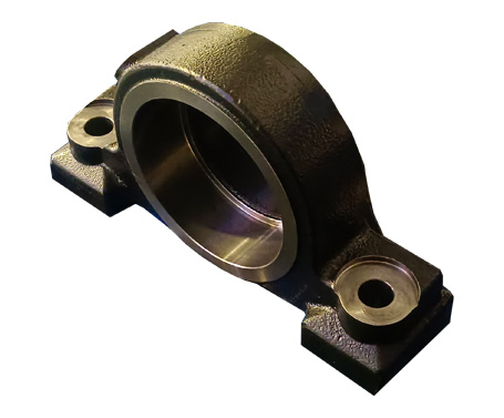 Trunnion mount of earthmoving machinery