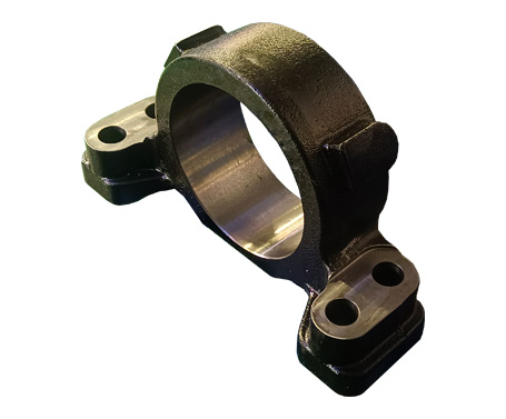 Trunnion mount of earthmoving machinery