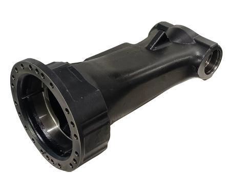 Axle arm of earthmoving machinery