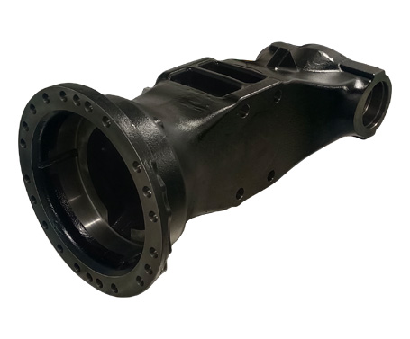 Axle arm of earthmoving machinery