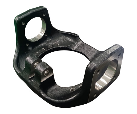 Propulsion motor catrrier of earthmoving machinery