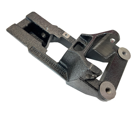 Shock absorber support of forklift